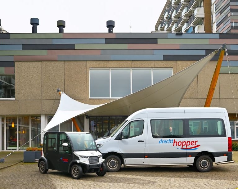 Tijdelijke pendeldienst Wijkhopper 804 en 904 vervanging halte Haringvlietstraat lijn 4 DMG